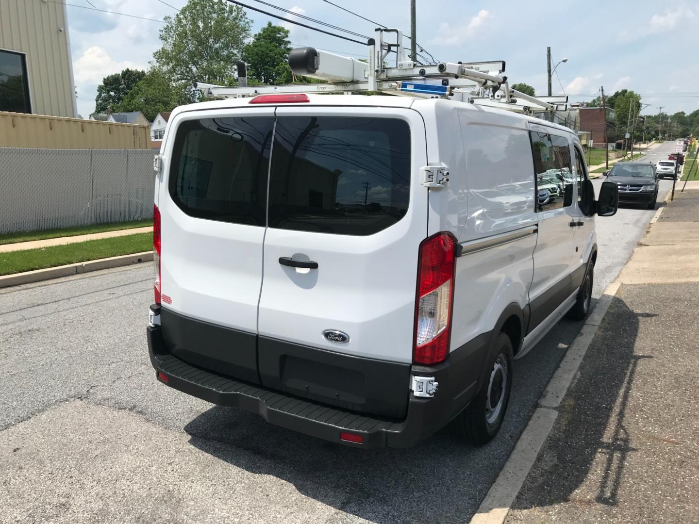 2015 White /Gray Ford Transit 150 (1FTNE1YM1FK) with an 3.7 V6 engine, Automatic transmission, located at 577 Chester Pike, Prospect Park, PA, 19076, (610) 237-1015, 39.886154, -75.302338 - Photo#4